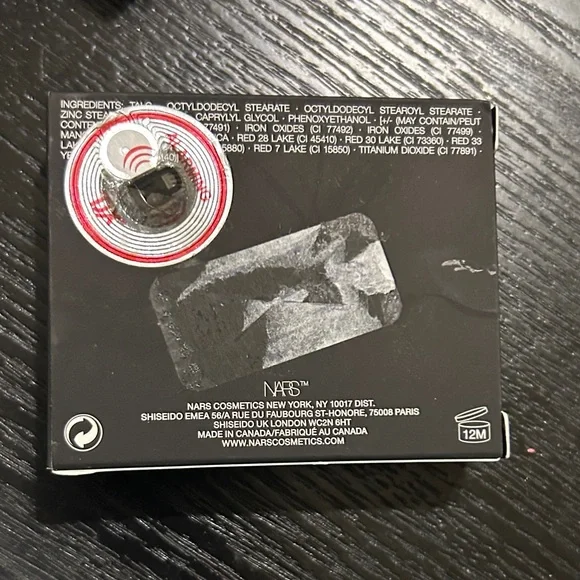 NARS Blush in Classic Black Packaging Color is called Orgasm - Picture 5 of 5